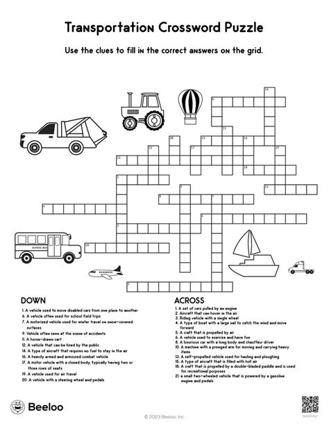 Bus Destination Crossword Clues