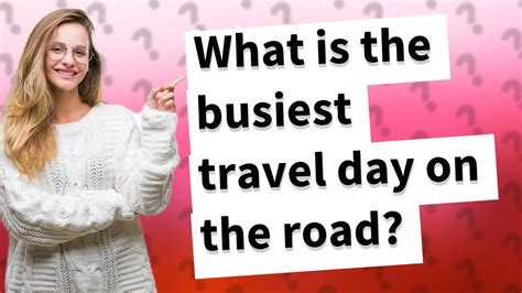 Busiest Travel Days Of The Year Youtube