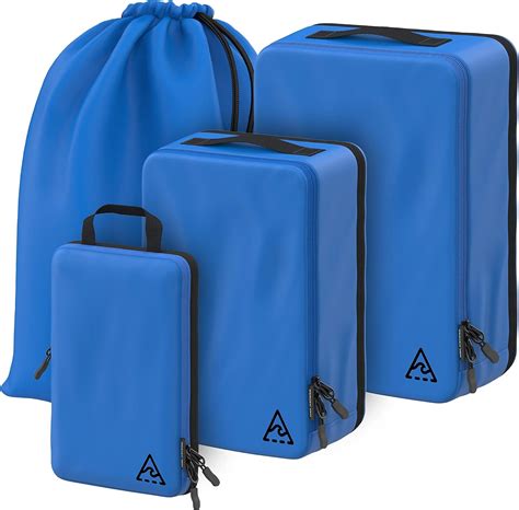 Buy 4 Piece Deluxe Compression Packing Cubes Travel Maximize Space In