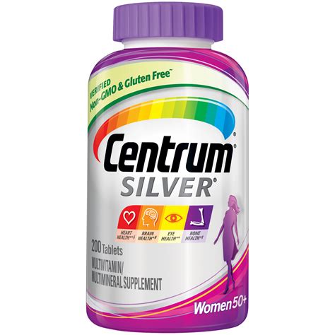 Buy Centrum Silver Multivitamin For Adults 50 Plus Multimineral Supplement 150 Ct Online At