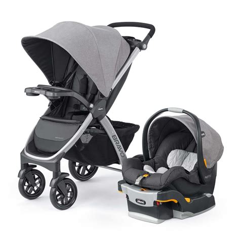 Buy Chicco Bravo 3 In 1 Trio Travel System Quick Fold Stroller With Keyfit 30 Infant Car Seat