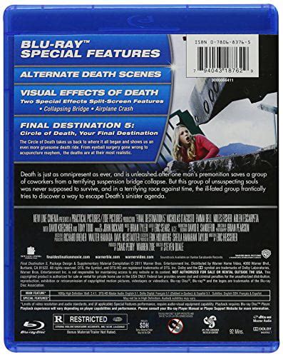 Buy Final Destination 5 Blu Ray Online At Lowest Price In Ubuy India