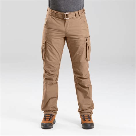 Buy Men S Travel Trekking Cargo Trousers Online Decathlon