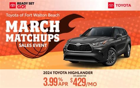 Buy New Toyota Vehicle With Specials Offers Toyota Fort Walton Beach