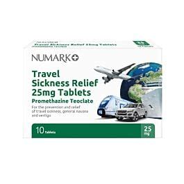 Buy Numark Travel Sickness Tablets 10 Chemist 4 U