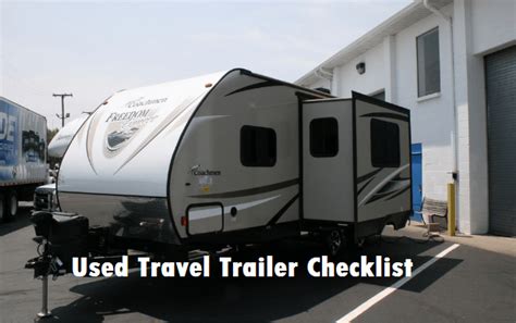 Buying A Used Travel Trailer Checklist Camper Grid