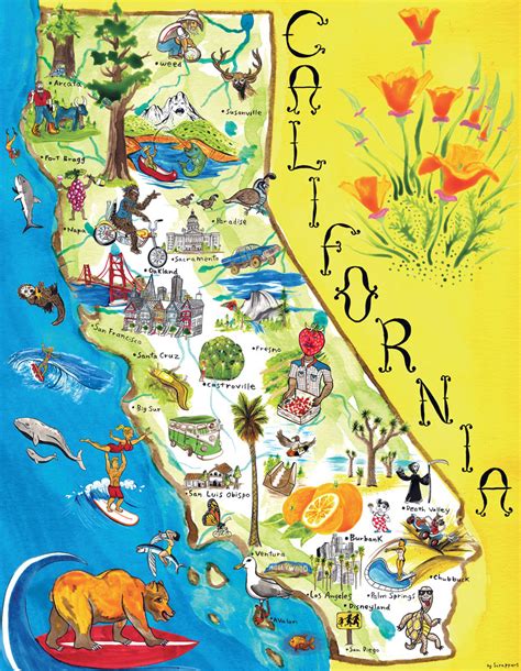 California Attractions Map Things To Do In California Visit California