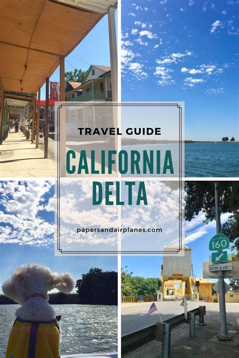 California Delta Travel Guide Boating And Camping Travel Guide For The