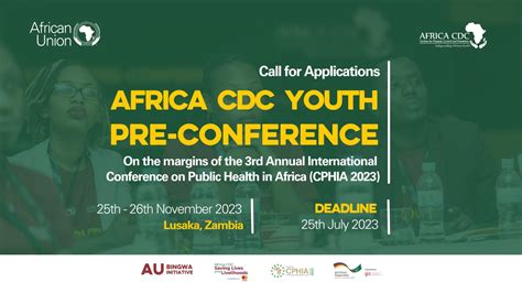 Call For Applications 2023 Africa Cdc Youth Pre Conference Ypc2023