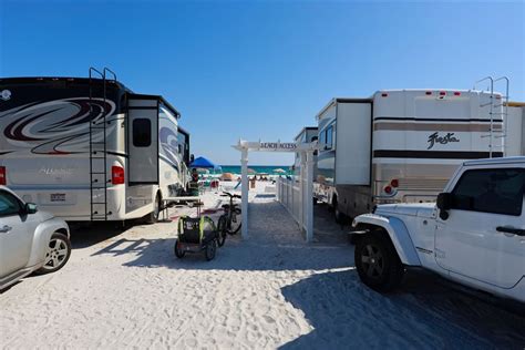 Camping On The Beach In Florida Camp Gulf Destin Florida Miramar Beach Florida Traveling