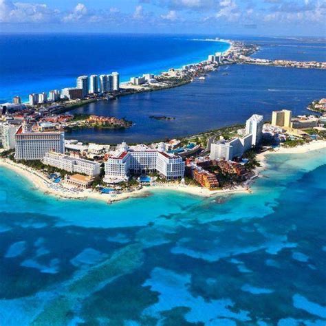 Cancun City Skyline Mexico Dream Vacations Vacation Places Places