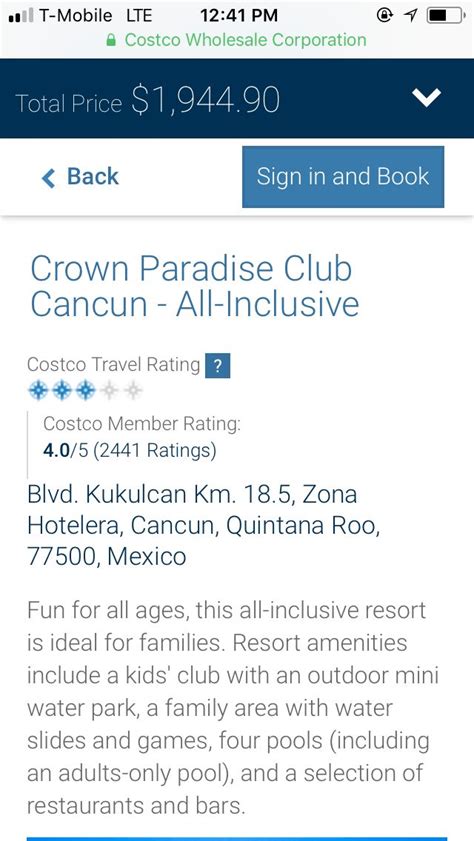 Cancun Costco Package With Flights Cancun Costco Travel Cancun All