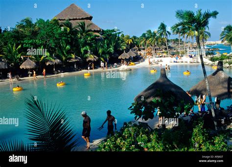 Cancun Xcaret Lagoon Xcaret Theme Park Attractions Riviera Maya Mexico