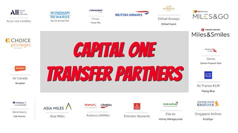 5 Capital One Travel Partners