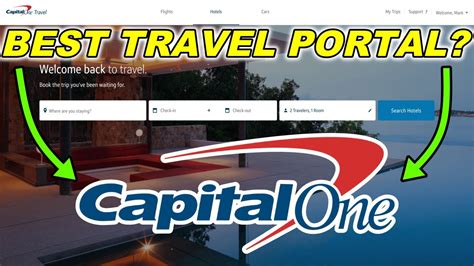 Capital One Travel Portal Tutorial Miles Redemption Options Youtube