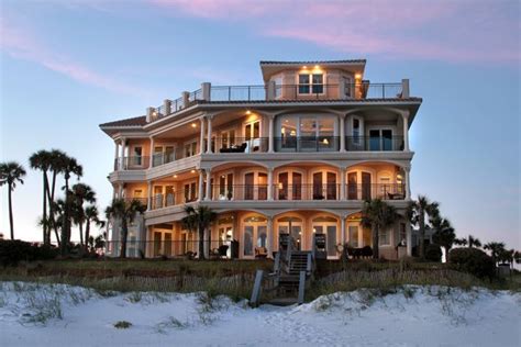 Capitano The Largest Beach Front Mansion In Destin S Destiny By The