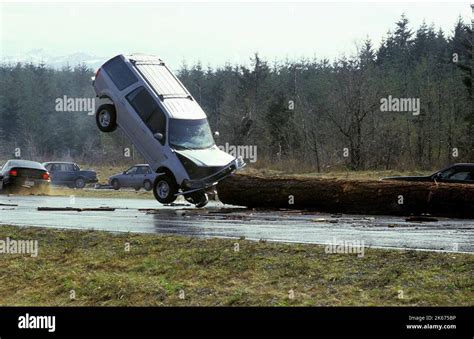 Car Crash Scene Final Destination 2 2003 Stock Photo Alamy