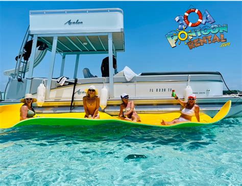 Car Rentals 30A Pontoons With Slides