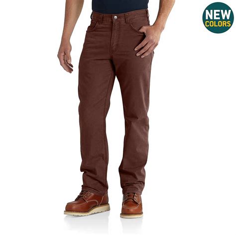 Carhartt 102517 Rugged Flex Rigby Five Pocket Pants For Big And Tall Men