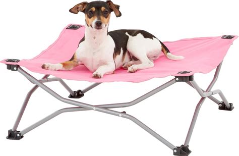 Carlson Pet Products Portable Pup Travel Pet Bed Pink Small Chewy Com