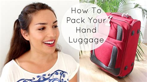 Carry On Essentials How To Pack Your Hand Luggage Carry On