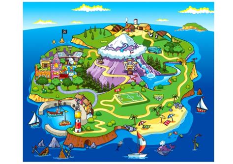 Cartoon Island Cliparts Co