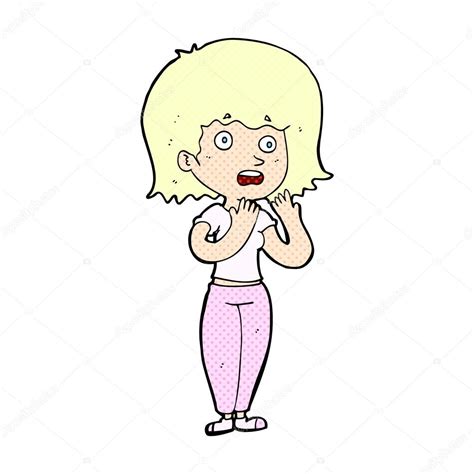 Cartoon Shocked Woman Hi Res Stock Photography And Images Alamy