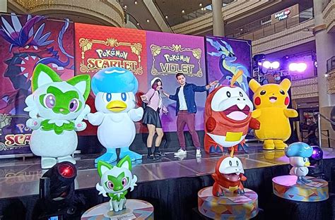 Catch Em All At The Pok Mon Scarlet Violet Meet Greet At Robinsons