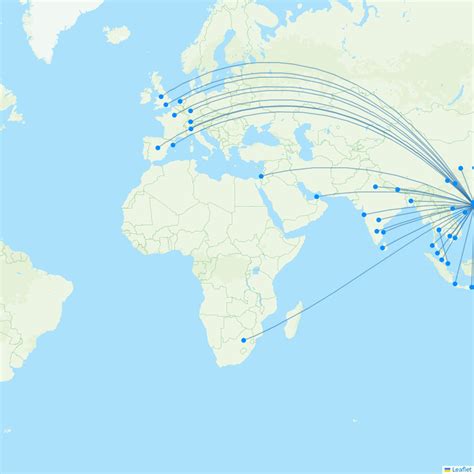 Cathay Pacific Airline Routes Cx 2024 Map Flight Routes