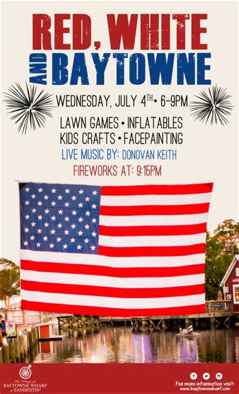 Celebrate The Red White And Blue In Destin Florida