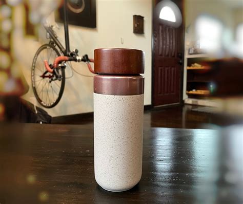 Ceramic Travel Mug With Lid