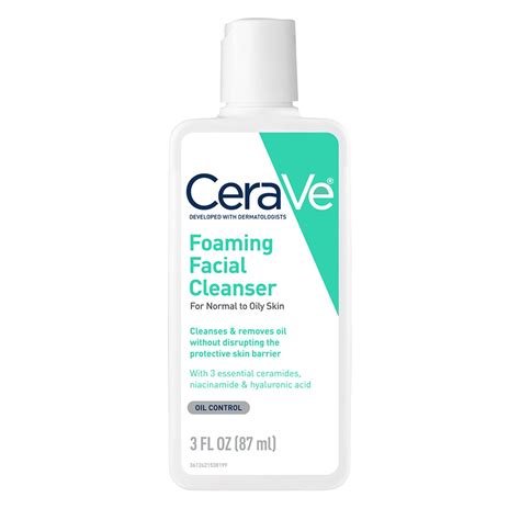 Cerave Foaming Facial Cleanser 3 Fl Oz