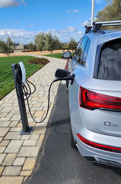 Charging An Audi Phev At A Tesla Destination Charger R Phev