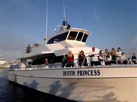 Charter Boat Destin Princess Receives Blessing 2013 Youtube