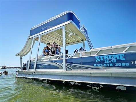 Chartered Pontoon Boats Destin Water Fun