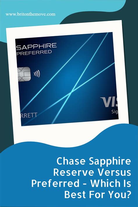 Chase Sapphire Reserve Versus Preferred Is A Common Question Asked By