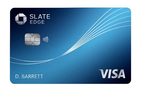 Chase Slate Edge Credit Card Chase Com