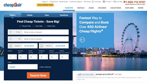 5 Cheap Flight Sites