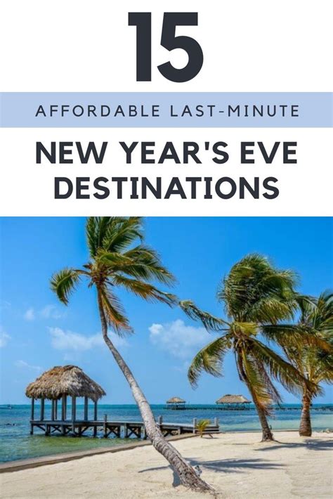 5 Cheap NYE Destinations