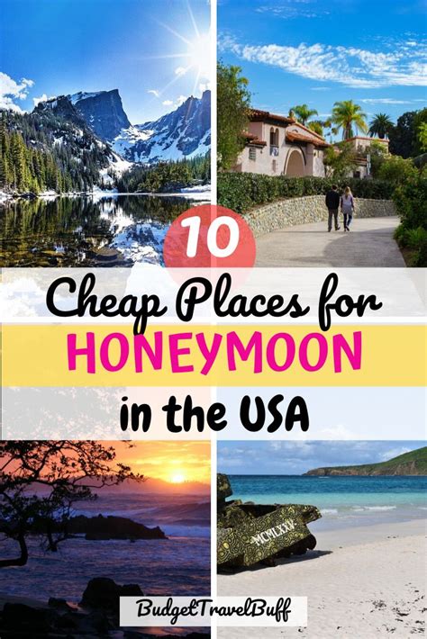 Cheap Honeymoon Destinations In The United States