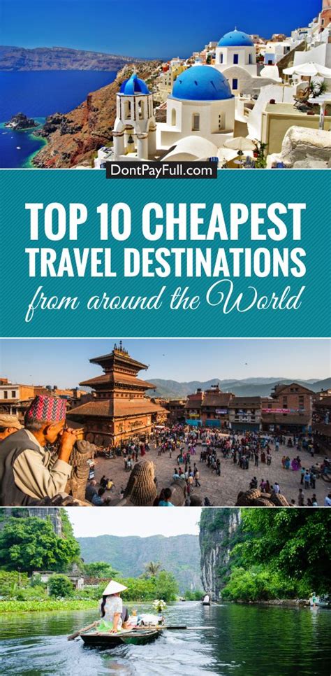 Cheap International Travel Destinations