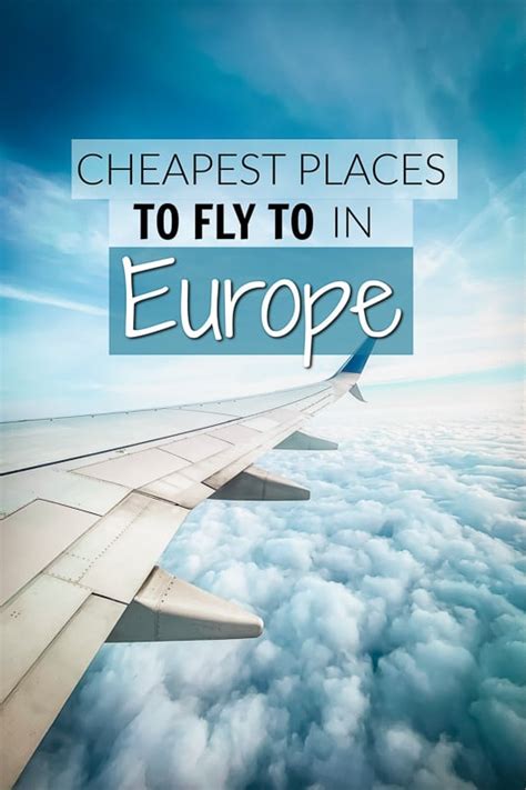 5 Cheapest Flights Europe