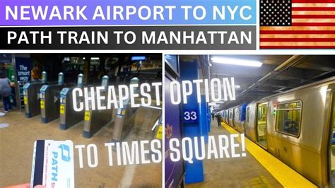 Cheapest Way To Get From Newark Airport Ewr To Manhattan On Path