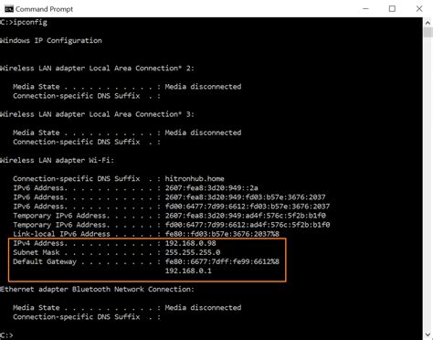 Check The Tcp Ip Configuration Of All Interfaces From Command Prompt