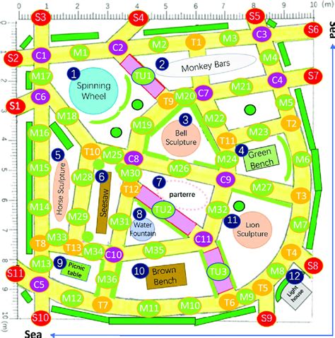 Checkpoint Map The Red Checkpoints Define The Starting Points The