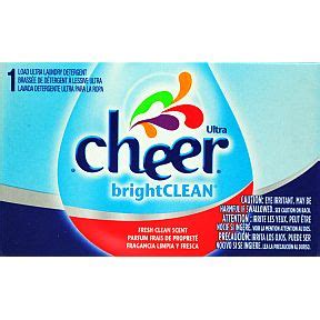 Cheer Ultra Brightclean Laundry Detergent For All Your Travel Size Needs