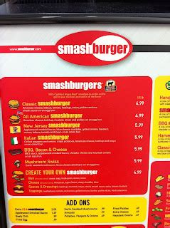 Cheeseburgermania Smashburger Newark Airport Nj