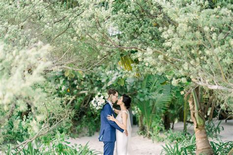 Chic Tulum Mexico Destination Wedding At Mahayana Tulum Mexico Beach