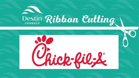 Chick Fil A Ribbon Cutting Chick Fil A Destin 1063 Highway 98 E