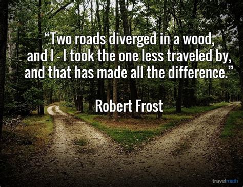 Choose The Road Less Traveled